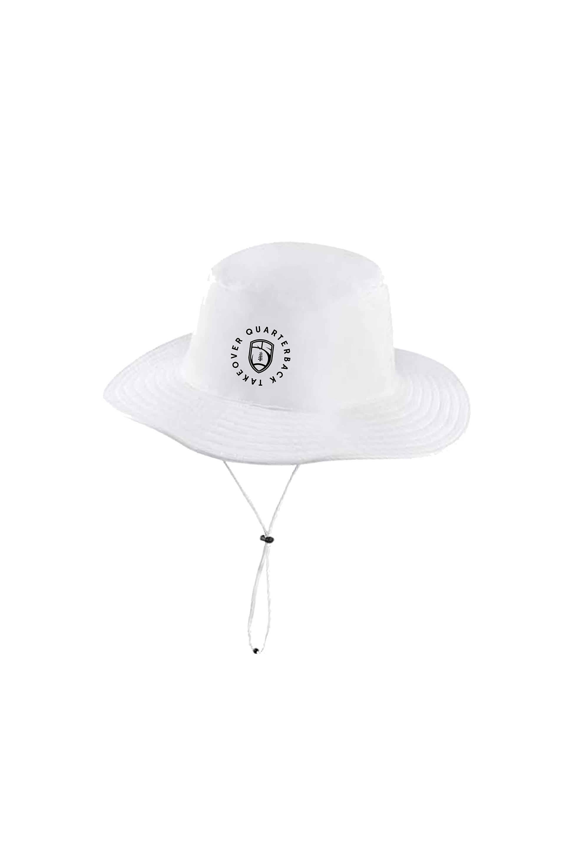 White nike bucket sales hat with string